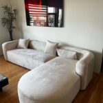 Mellow Velvet Chaise Sectional Sofa photo review
