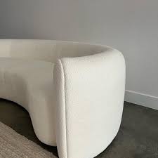 Huggy Curved Boucle Sofa photo review