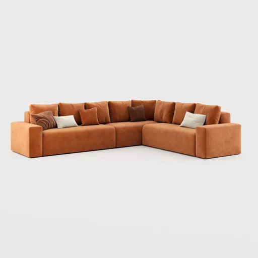 A corner sofa, a modular sofa, or a reversible chaise that promotes relaxation can transform any empty spot.