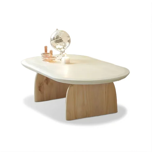 This all-solid wood coffee table is a timeless and stylish addition to your home. Crafted from high-quality wood,