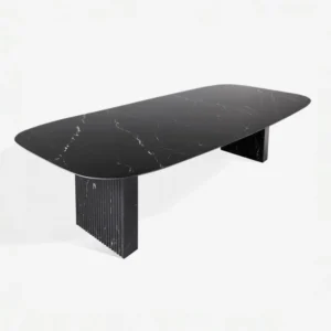 The VICTORIA table by ASEEL is perfect for outfitting a study or public area in addition to a dining room.