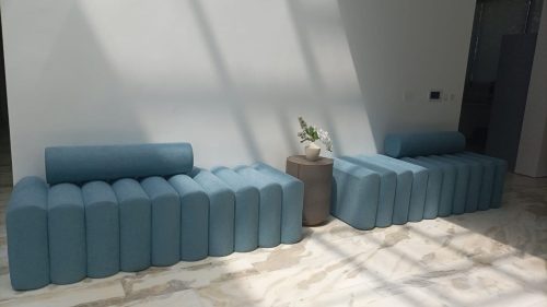 Contemporary Armless Sofa photo review